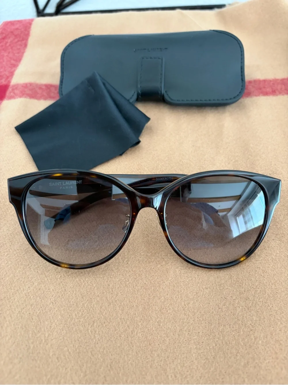 Saint Laurent Women’s Tortoise Cat-Eye Sunglasses